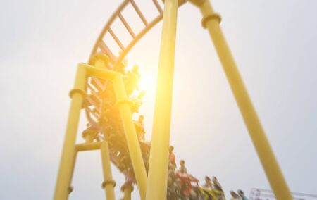 Roller coasterの写真素材