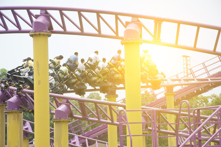 Roller coasterのeditorial素材