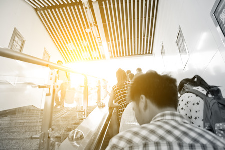 city subway entranceのeditorial素材