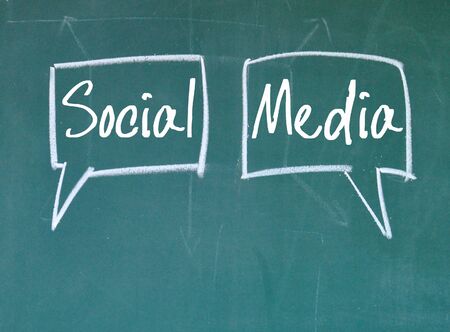 social media signの写真素材