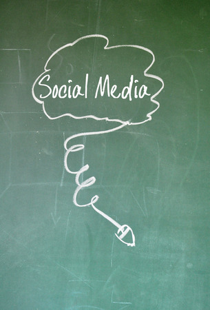 social media signの写真素材