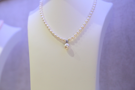 pearl necklaceの写真素材