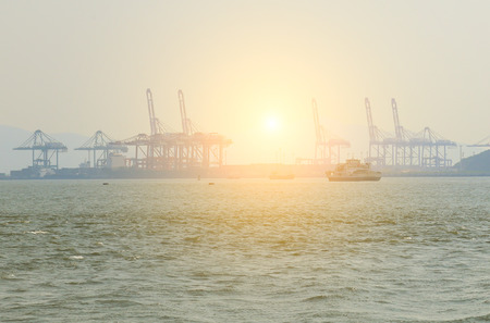Petrochemical Wharfの写真素材