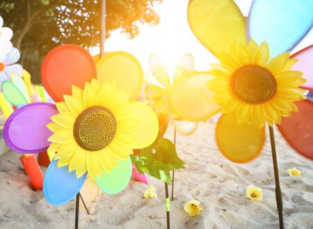 windmill toyの写真素材