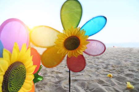 windmill toyの写真素材