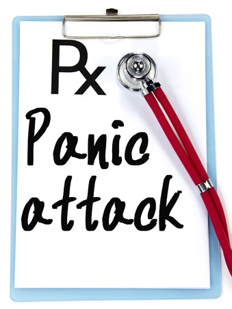 panic attack signの写真素材