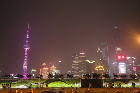Shanghai cityscapeのeditorial素材