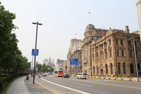 Shanghai Bundのeditorial素材