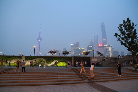 Shanghai Bundのeditorial素材