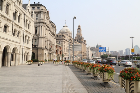 Shanghai Bundのeditorial素材