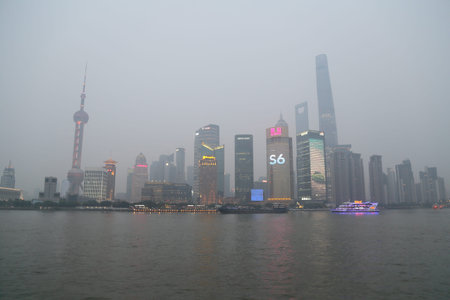 Lujiazui Financial District in Shanghai