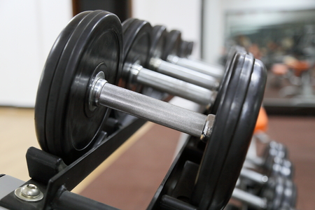 Gym Dumbbellsの写真素材