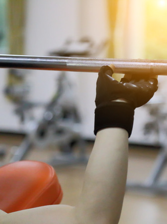 Weightlifting exercisesの写真素材