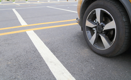 car parkのeditorial素材