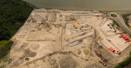 Redrow Homes- Temple Wharf, Stroodのeditorial素材