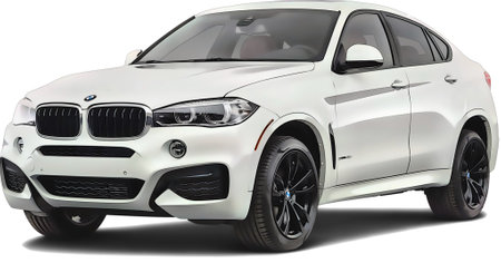 Illustration of a BMW X6のeditorial素材
