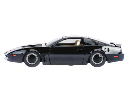 Illustration of Knight Rider Pontiac Firebird. High quality illustrationのeditorial素材