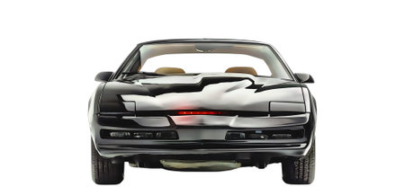 Illustration of Knight Rider Pontiac Firebird. High quality illustrationのeditorial素材