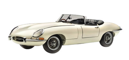 Illustration of an isolated Jaguar Type E. High quality illustrationのeditorial素材