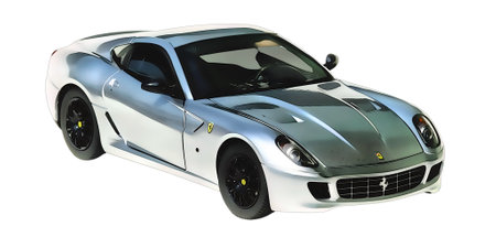 Illustration of an isolated Ferrari F12. High quality illustrationのeditorial素材