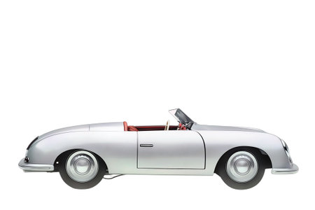 Illustration of an isolated Porsche 356. High quality illustrationのeditorial素材