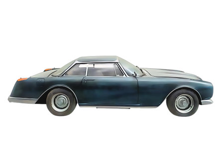 Illustration of an isolated Facel Vega. High quality illustrationのeditorial素材