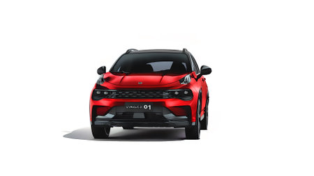 Illustration of an isolated Lynk and Co. High quality illustrationのeditorial素材