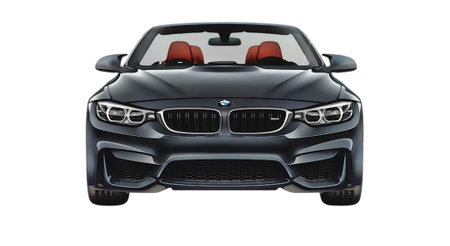 Illustration of an isolated bmw m3. High quality illustrationのeditorial素材