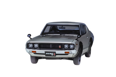 Illustration of an isolated nissan gtr. High quality illustrationのeditorial素材