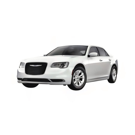 Illustration of an isolated Chrysler 300c. High quality illustrationのeditorial素材