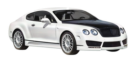 Illustration of an isolated Bentley Continental. High quality illustrationのeditorial素材