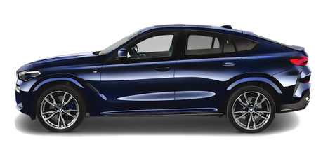 Illustration of an isolated BMW X6. High qualityのeditorial素材