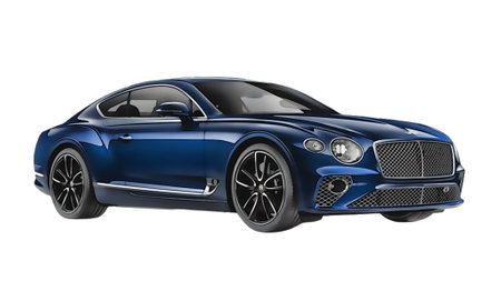 Illustration of an isolated Bentley Continental. High quality illustrationのeditorial素材