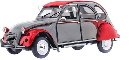 Illustration of an isolated Citroen 2CV. High qualityのeditorial素材