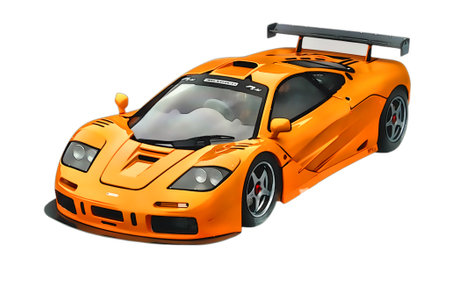 Illustration of an isolated mclaren F1. High quality illustrationのeditorial素材