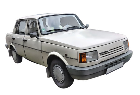 Illustration of an isolated Renault Gordini. High quality illustrationのeditorial素材