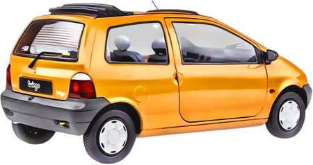 Illustration of an isolated Renault Twingo. High quality illustrationのeditorial素材