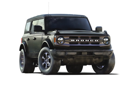 Illustration of an isolated Ford Bronco. High quality illustrationのeditorial素材