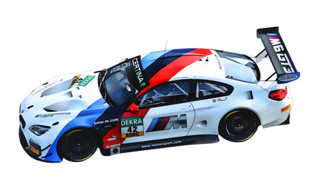 Illustration of an isolated bmw 6 series. High quality illustrationのeditorial素材