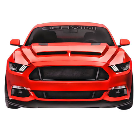 Illustration of an isolated mustang GT 500. High quality illustrationのeditorial素材