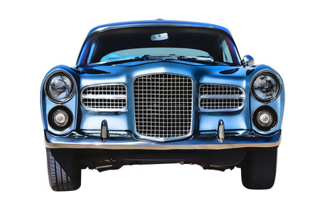 Illustration of an isolated Facel Vega. High quality illustrationのeditorial素材