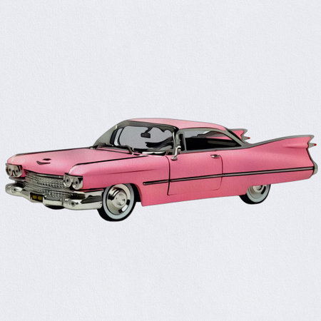 Illustration of an isolated Chevrolet Bel air . High quality illustration