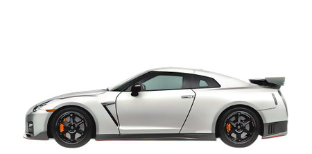 Illustration of an isolated nissan gtr. High quality illustrationのeditorial素材