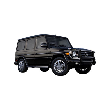 Picture of an isolated Mercedes-Benz G-Class. High quality photoのeditorial素材