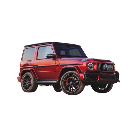 Picture of an isolated Mercedes-Benz G-Class. High quality photoのeditorial素材
