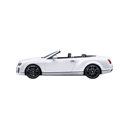 Isolated Picture of a Bentley Continental. High quality photoのeditorial素材