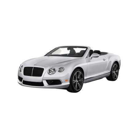 Isolated Picture of a Bentley Continental. High quality photoのeditorial素材