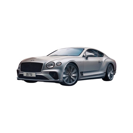Isolated Picture of a Bentley Continental. High quality photoのeditorial素材