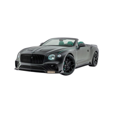 Isolated Picture of a Bentley Continental. High quality photoのeditorial素材