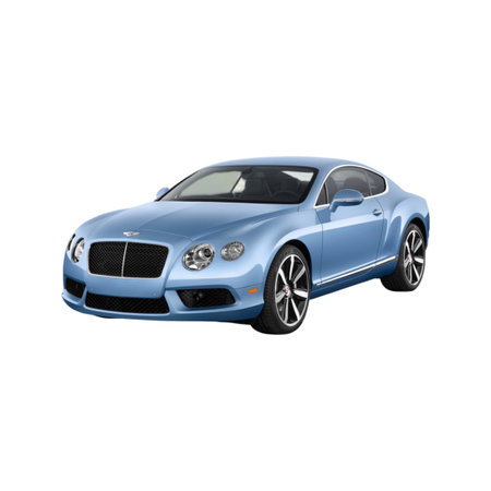Isolated Picture of a Bentley Continental. High quality photoのeditorial素材